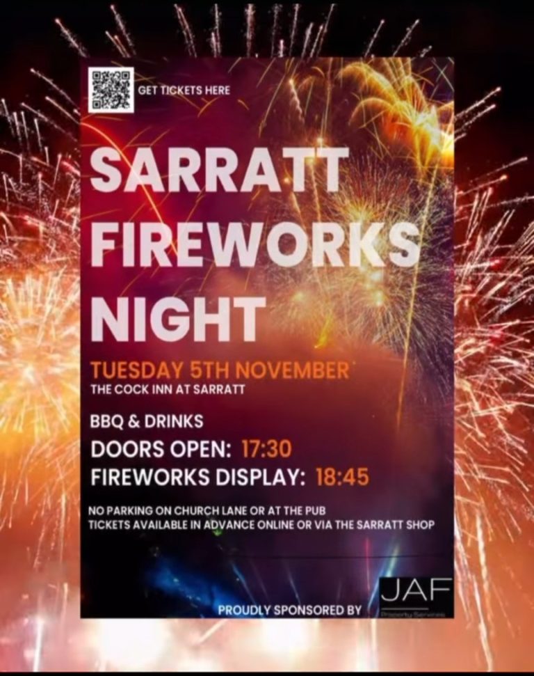 Sarratt Fireworks 2024